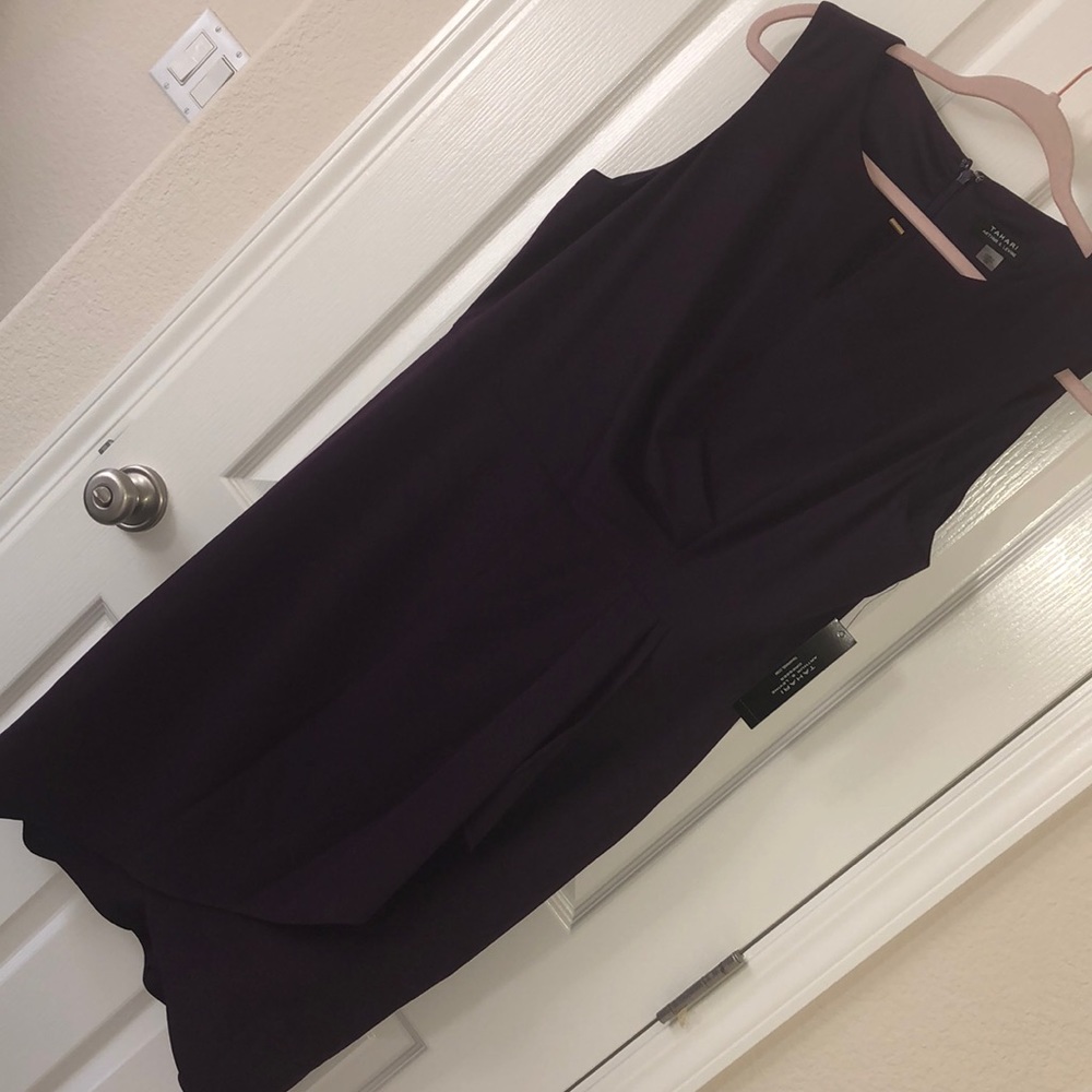 Tahari Purple dress